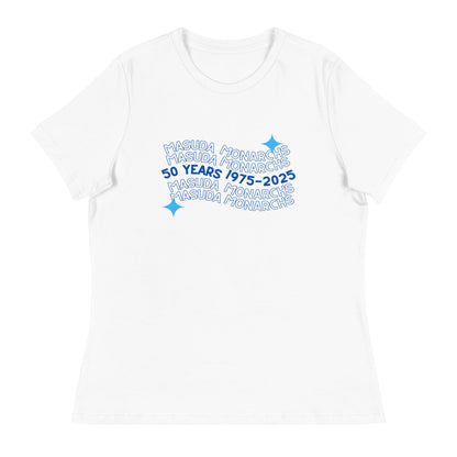 Performance | Women's Relaxed T Shirt | Masuda Middle School | 50 Years Logo