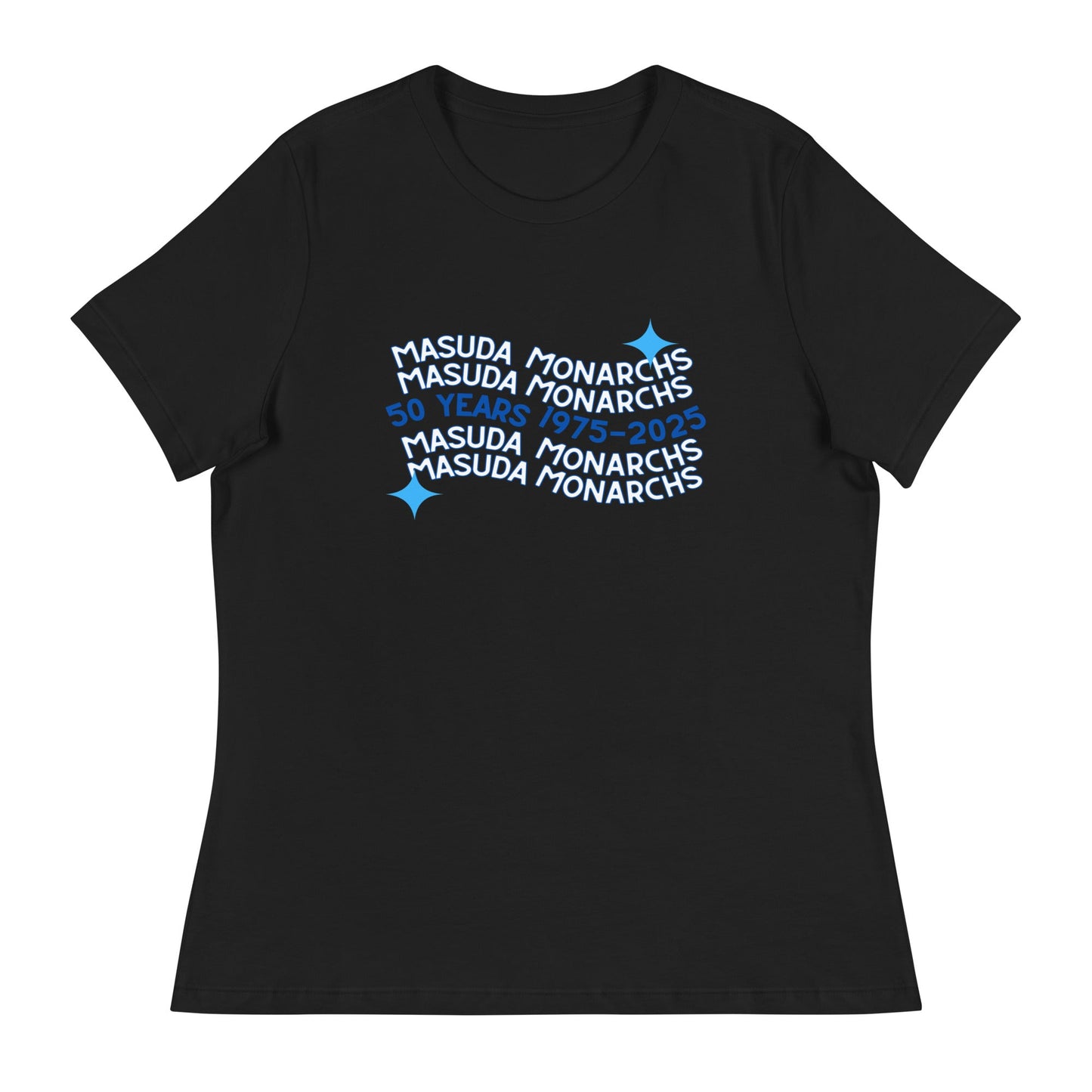Performance | Women's Relaxed T Shirt | Masuda Middle School | 50 Years Logo