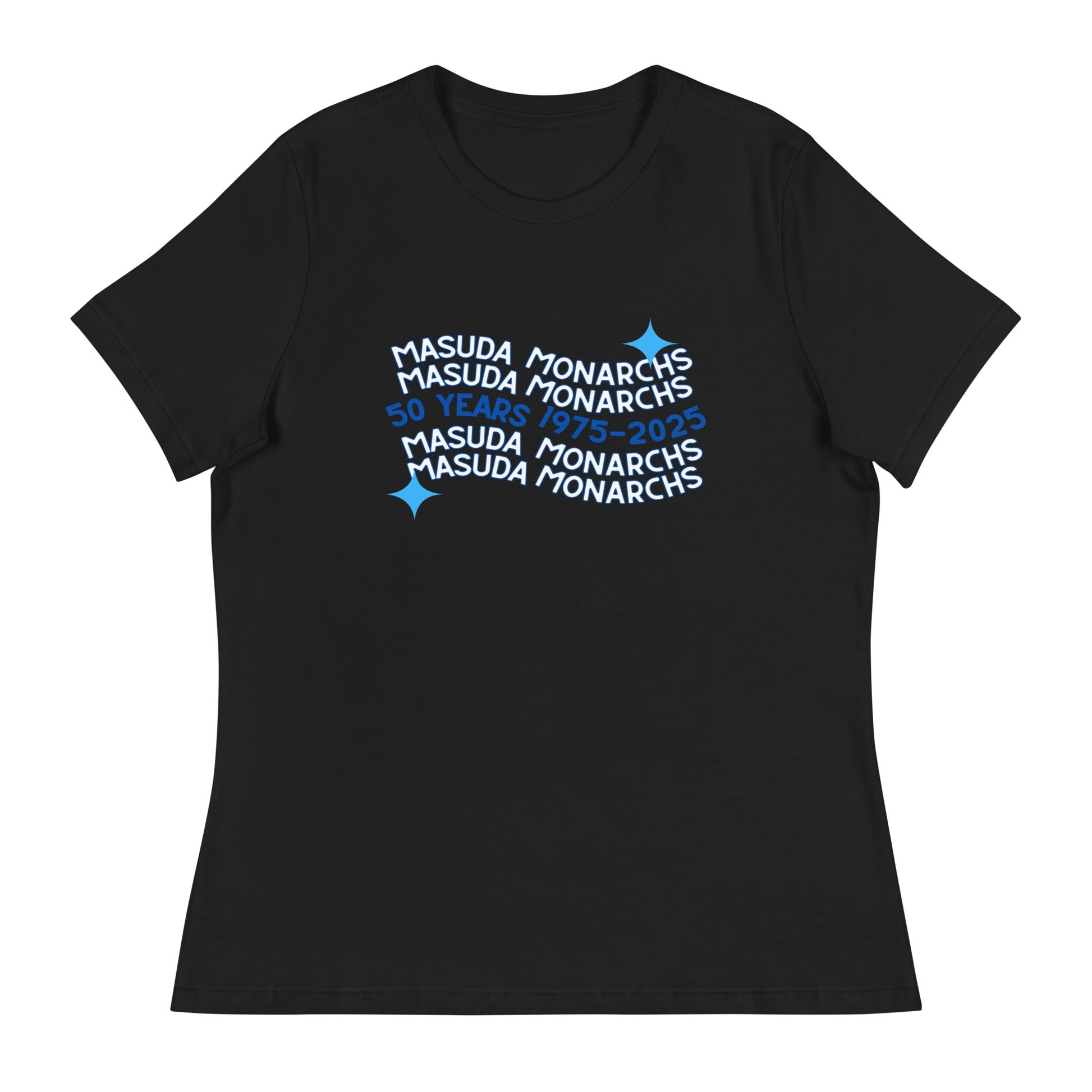 Performance | Women's Relaxed T Shirt | Masuda Middle School | 50 Years Logo