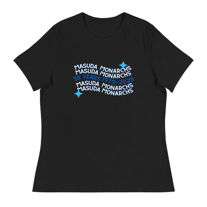 Performance | Women's Relaxed T Shirt | Masuda Middle School | 50 Years Logo
