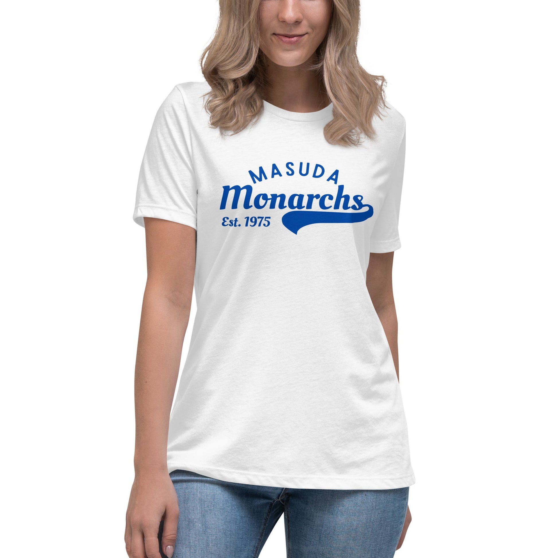 Performance | Women's Relaxed T Shirt | Masuda Middle School | Script Logo