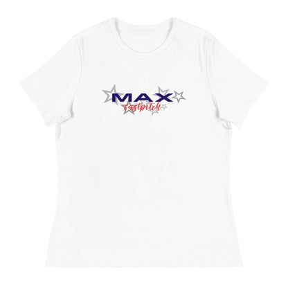 Performance | Women's Relaxed T Shirt | MAX Fastpitch | Stars Logo