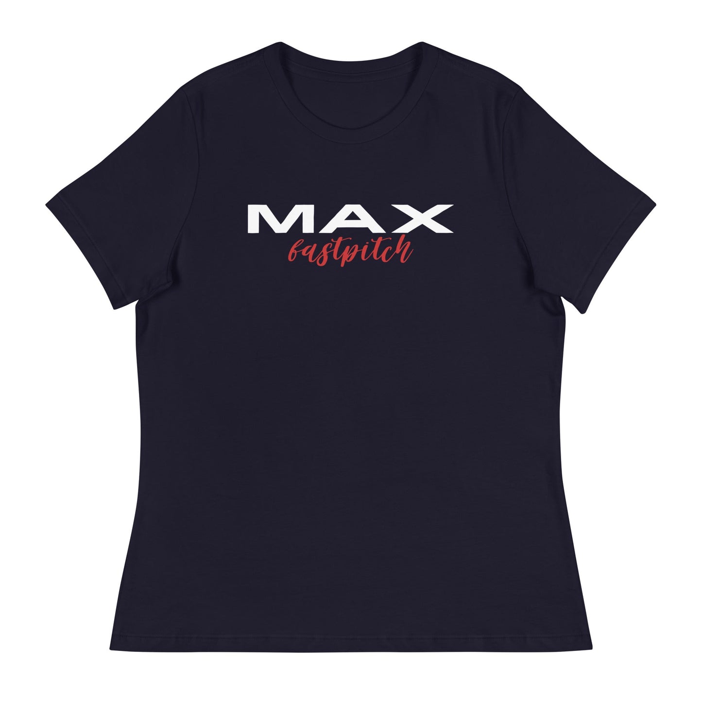 Performance | Women's Relaxed T Shirt | MAX Fastpitch | Stars Logo