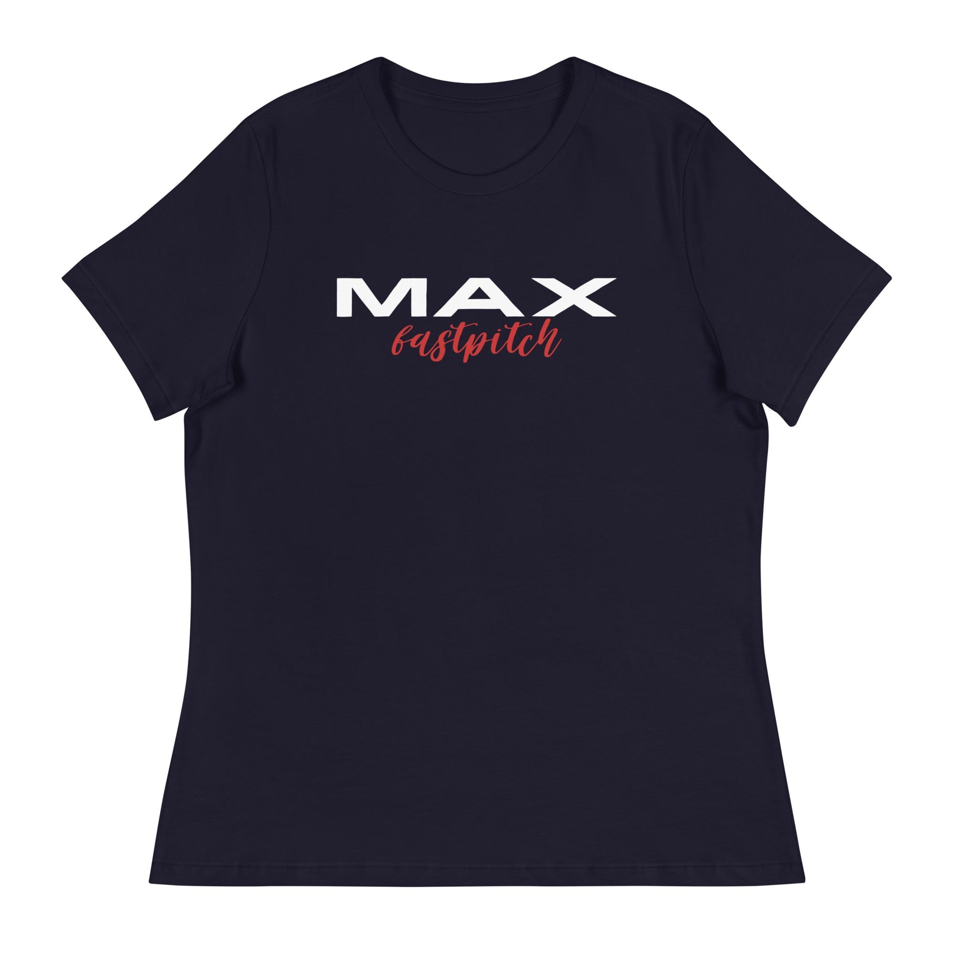 Performance | Women's Relaxed T Shirt | MAX Fastpitch | Stars Logo