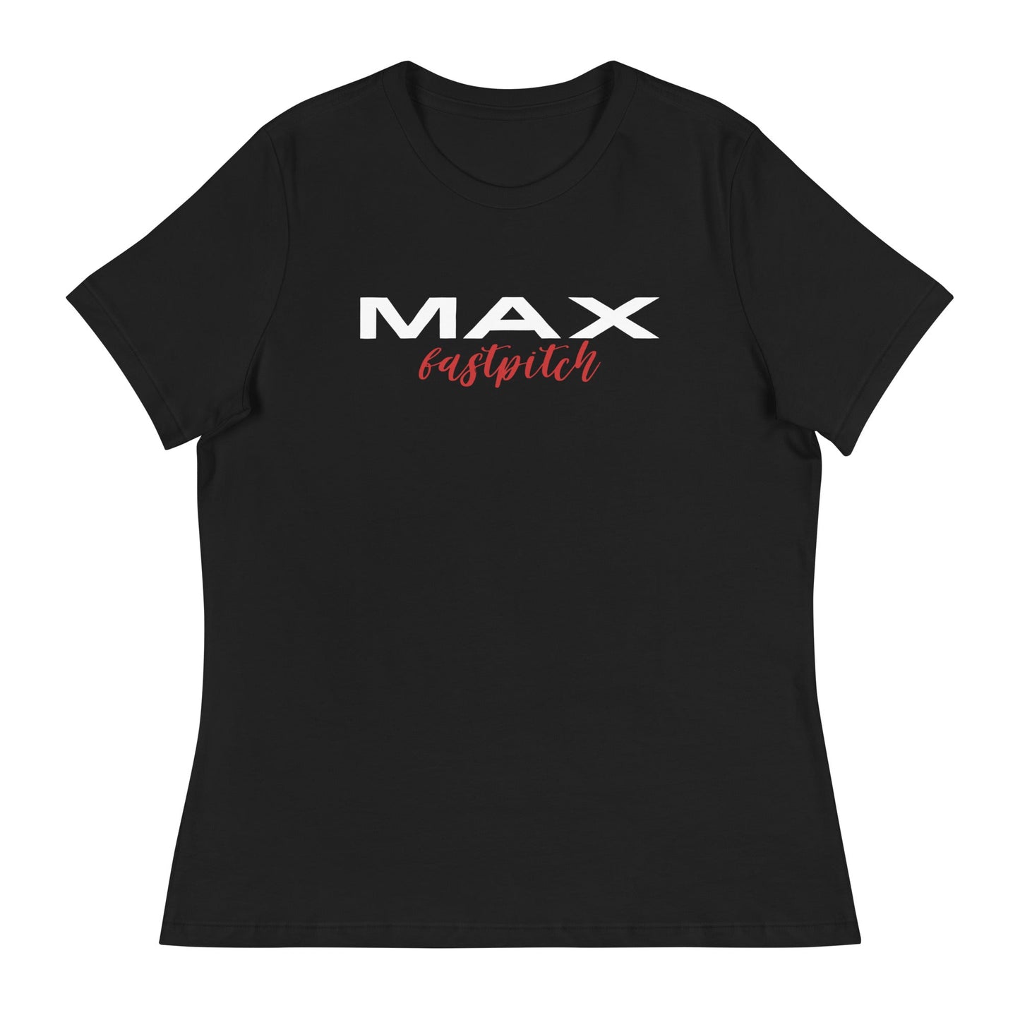 Performance | Women's Relaxed T Shirt | MAX Fastpitch | Stars Logo
