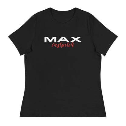 Performance | Women's Relaxed T Shirt | MAX Fastpitch | Stars Logo