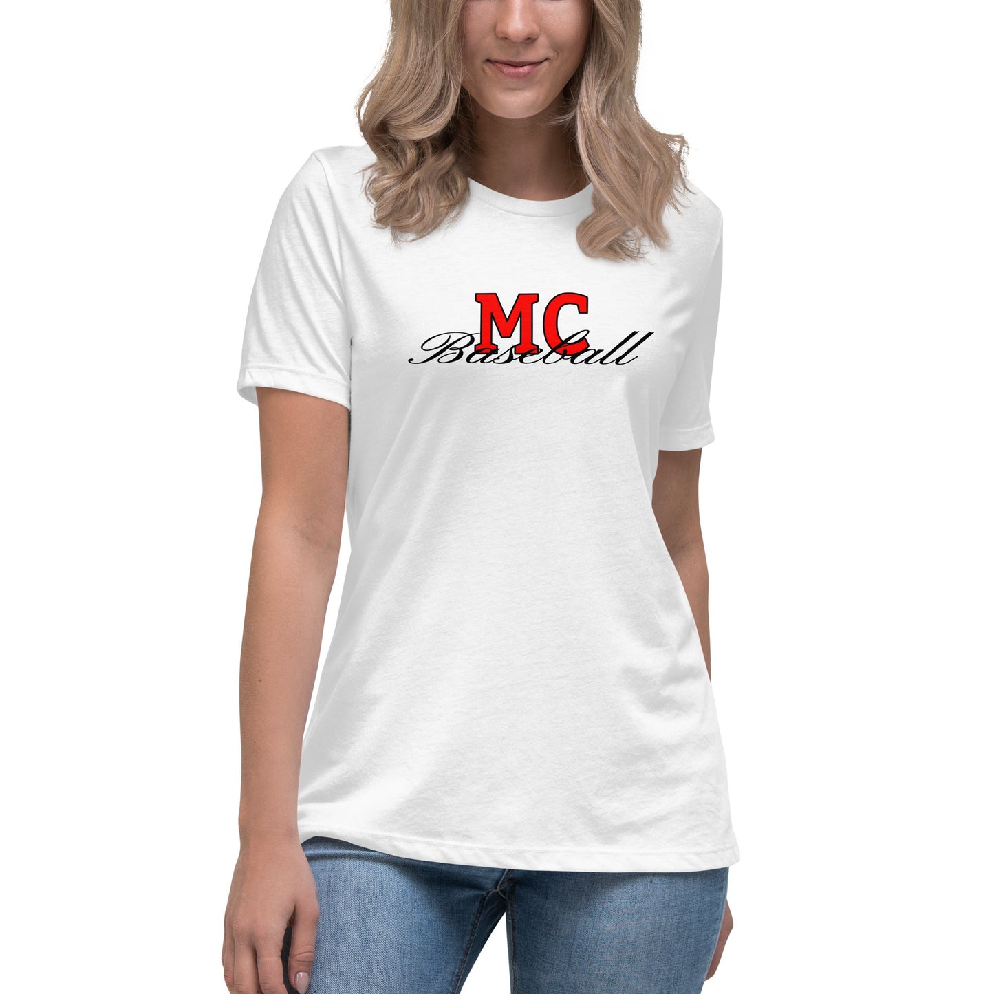 Performance | Women's Relaxed T Shirt | MC Baseball | Mark Logo