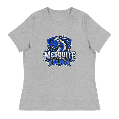 Performance | Women's Relaxed T Shirt | Mesquite High School | Emblem Logo