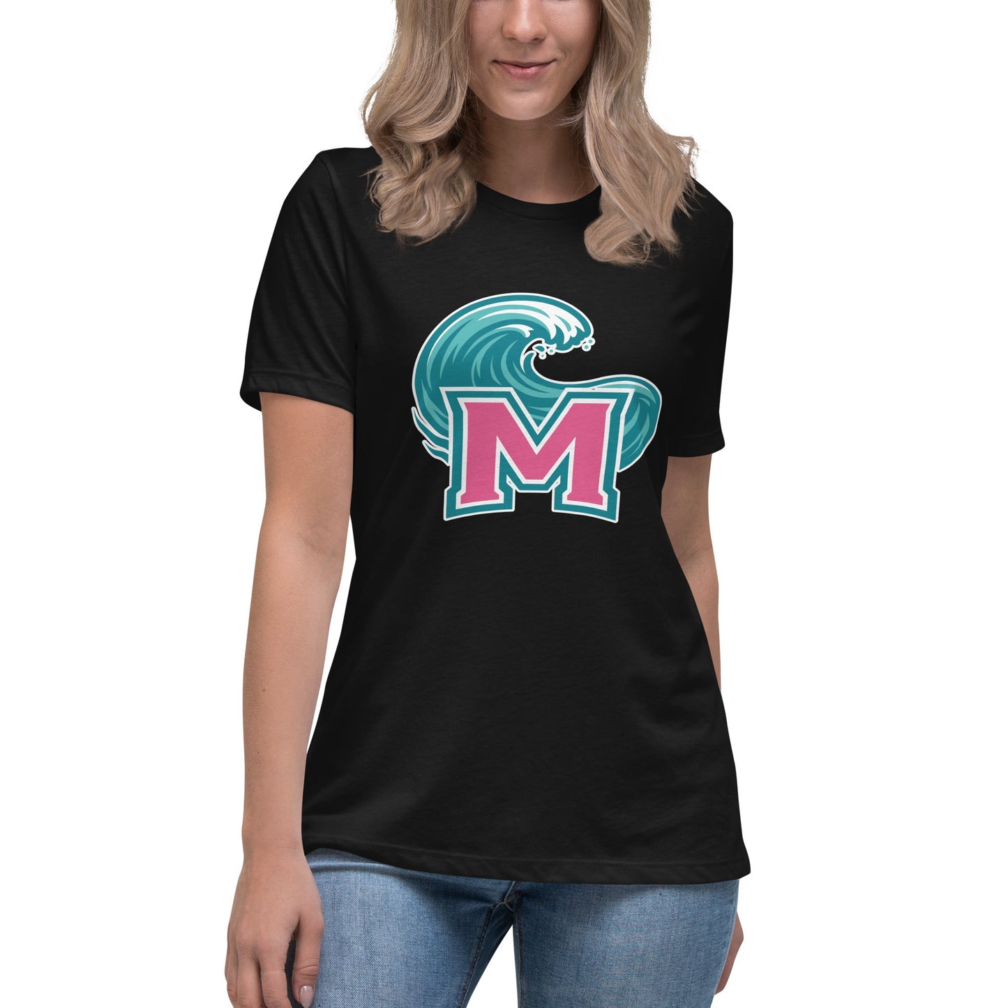 Performance | Women's Relaxed T Shirt | Miami Waves