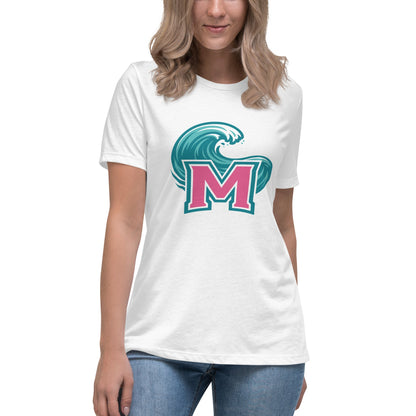 Performance | Women's Relaxed T Shirt | Miami Waves