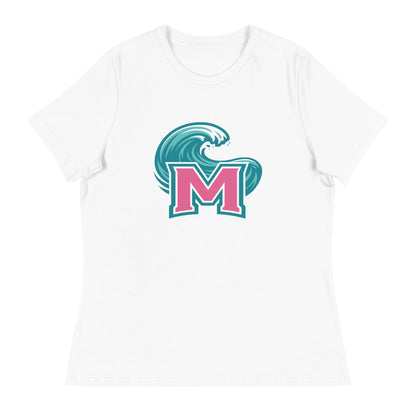 Performance | Women's Relaxed T Shirt | Miami Waves