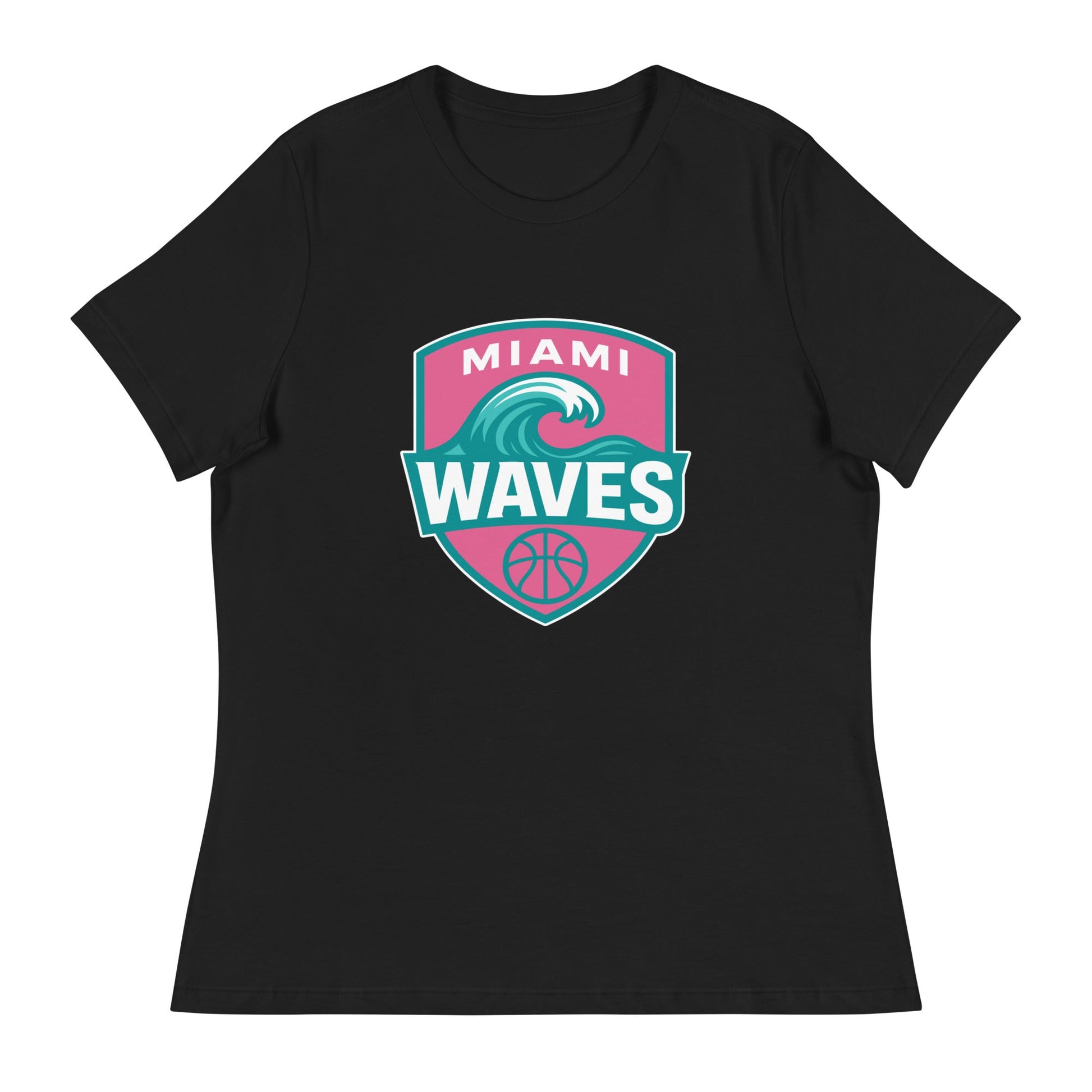 Performance | Women's Relaxed T Shirt | Miami Waves | Shield Logo