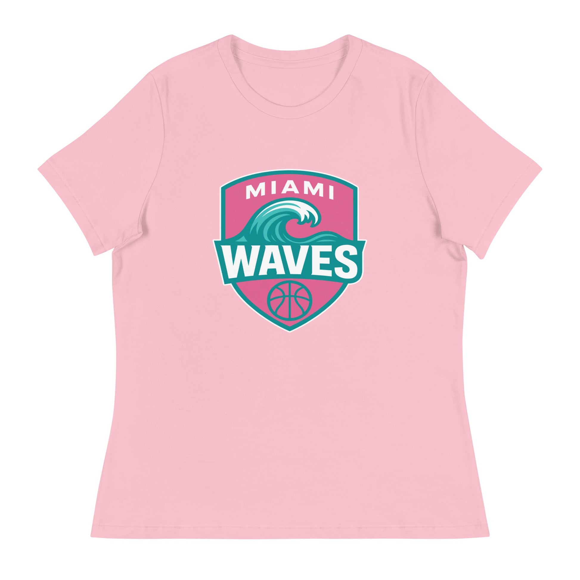 Performance | Women's Relaxed T Shirt | Miami Waves | Shield Logo