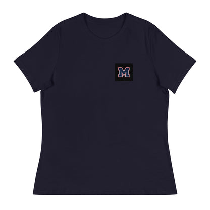 Performance | Women's Relaxed T Shirt | Michigan Select Baseball | M Lettermark Logo