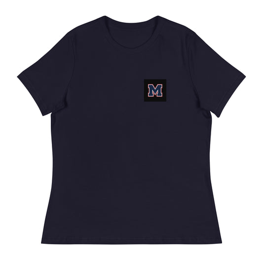 Performance | Women's Relaxed T Shirt | Michigan Select Baseball | M Lettermark Logo