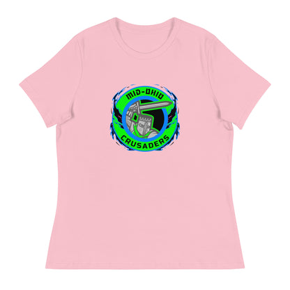 Performance | Women's Relaxed T Shirt | Mid Ohio Crusaders | Badge Logo