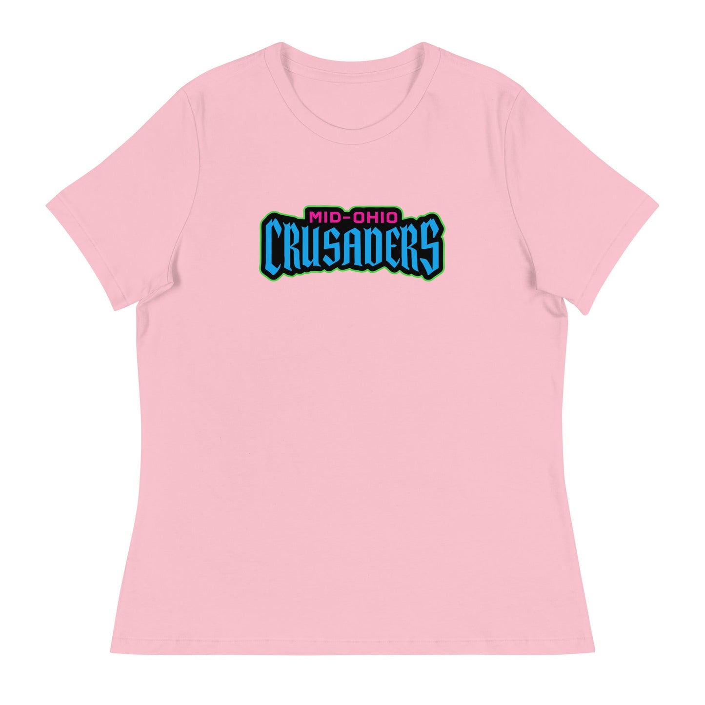 Performance | Women's Relaxed T Shirt | Mid Ohio Crusaders | Script Logo