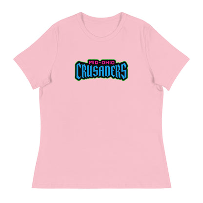 Performance | Women's Relaxed T Shirt | Mid Ohio Crusaders | Script Logo