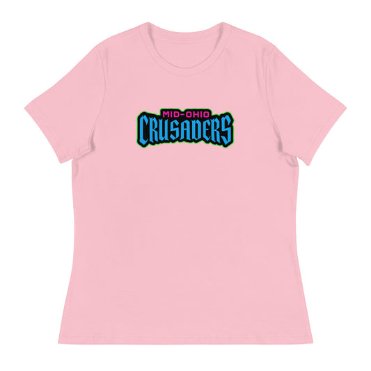 Performance | Women's Relaxed T Shirt | Mid Ohio Crusaders | Script Logo