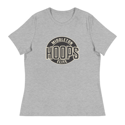 Performance | Women's Relaxed T Shirt | Middleton Hoops Elite | Hoops Logo Logo