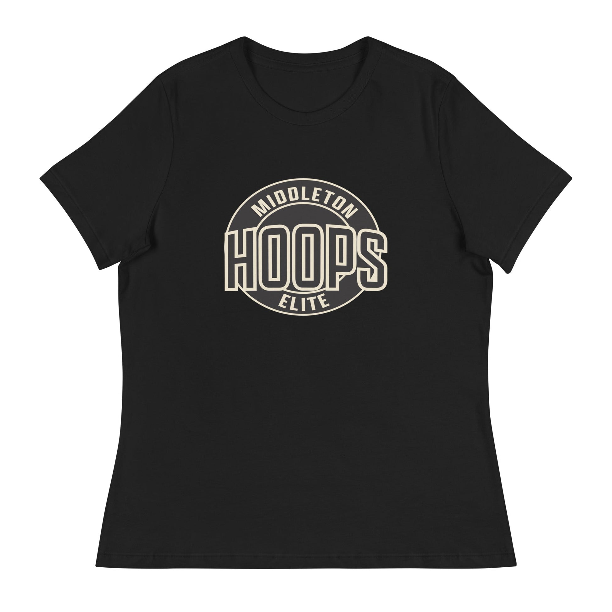 Performance | Women's Relaxed T Shirt | Middleton Hoops Elite | Hoops Logo Logo