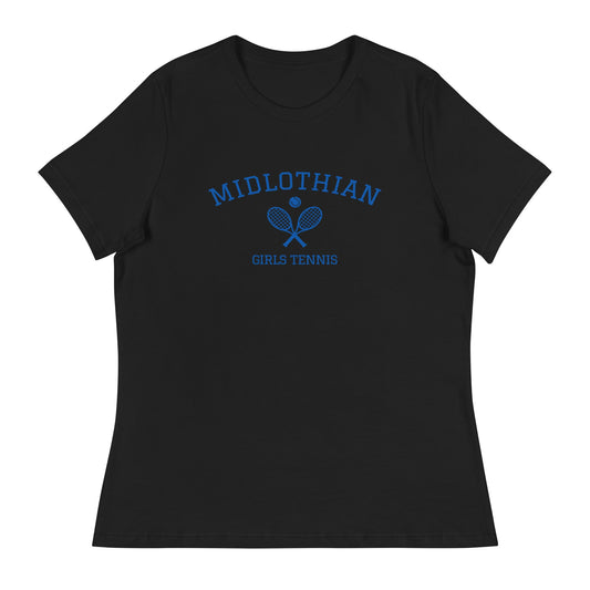 Performance | Women's Relaxed T Shirt | Midlothian Girls Tennis