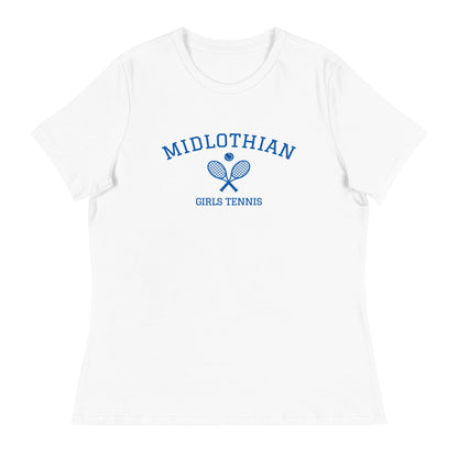 Performance | Women's Relaxed T Shirt | Midlothian Girls Tennis