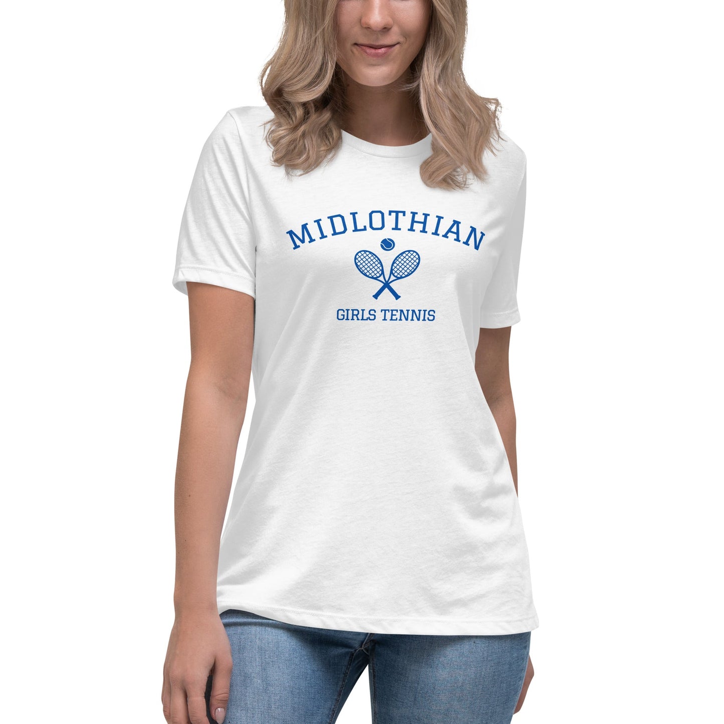 Performance | Women's Relaxed T Shirt | Midlothian Girls Tennis
