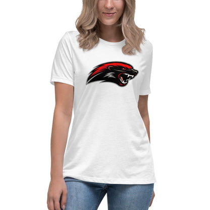 Performance | Women's Relaxed T Shirt | Midwest Badgers | Emblem Logo