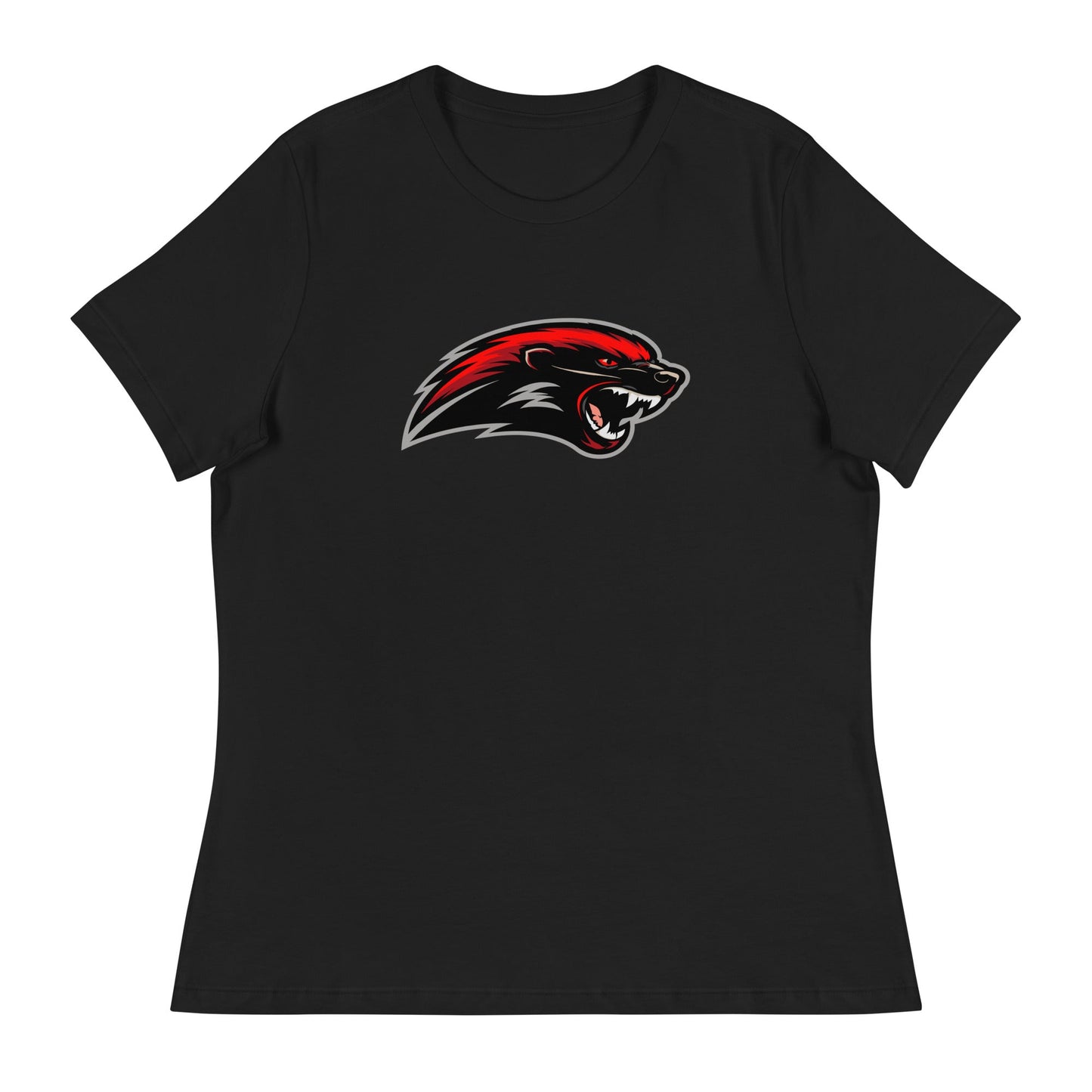 Performance | Women's Relaxed T Shirt | Midwest Badgers | Emblem Logo