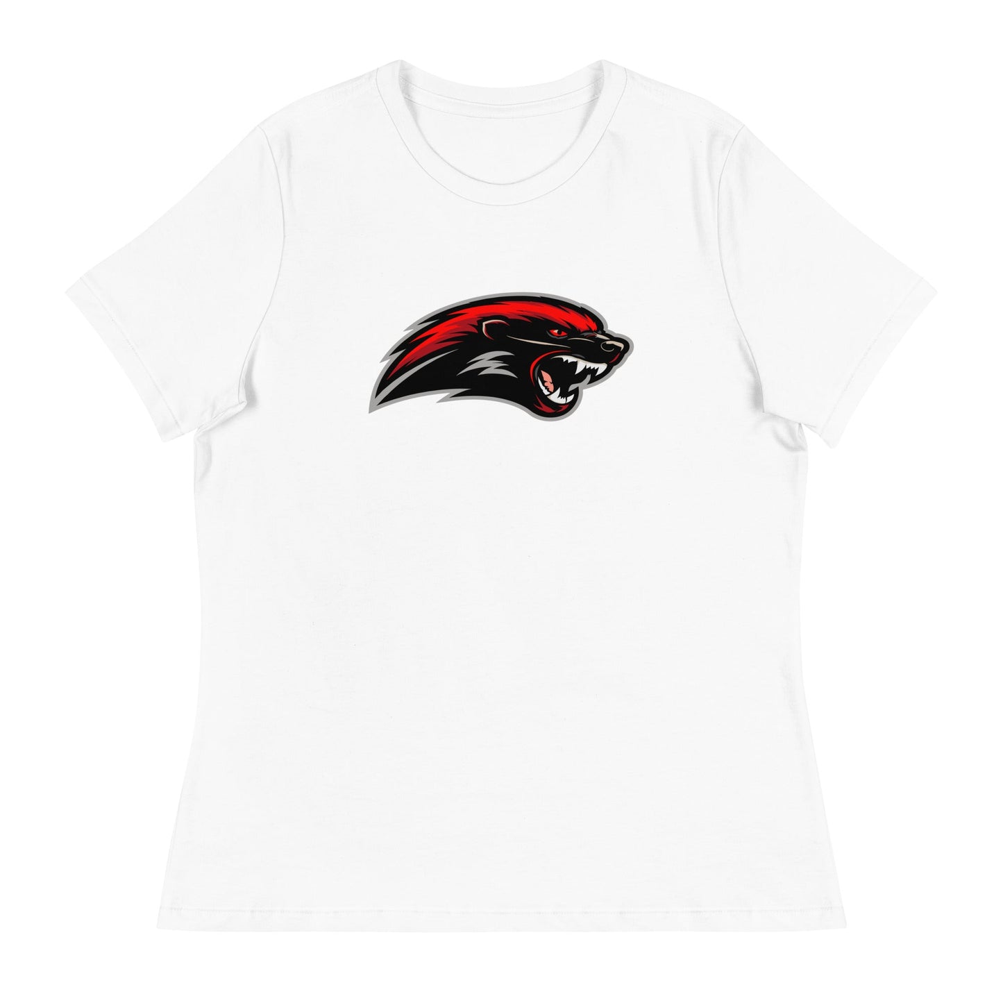 Performance | Women's Relaxed T Shirt | Midwest Badgers | Emblem Logo
