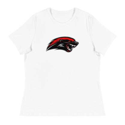 Performance | Women's Relaxed T Shirt | Midwest Badgers | Emblem Logo