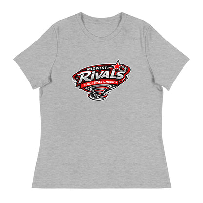 Performance | Women's Relaxed T Shirt | Midwest Rivals Allstar Cheer