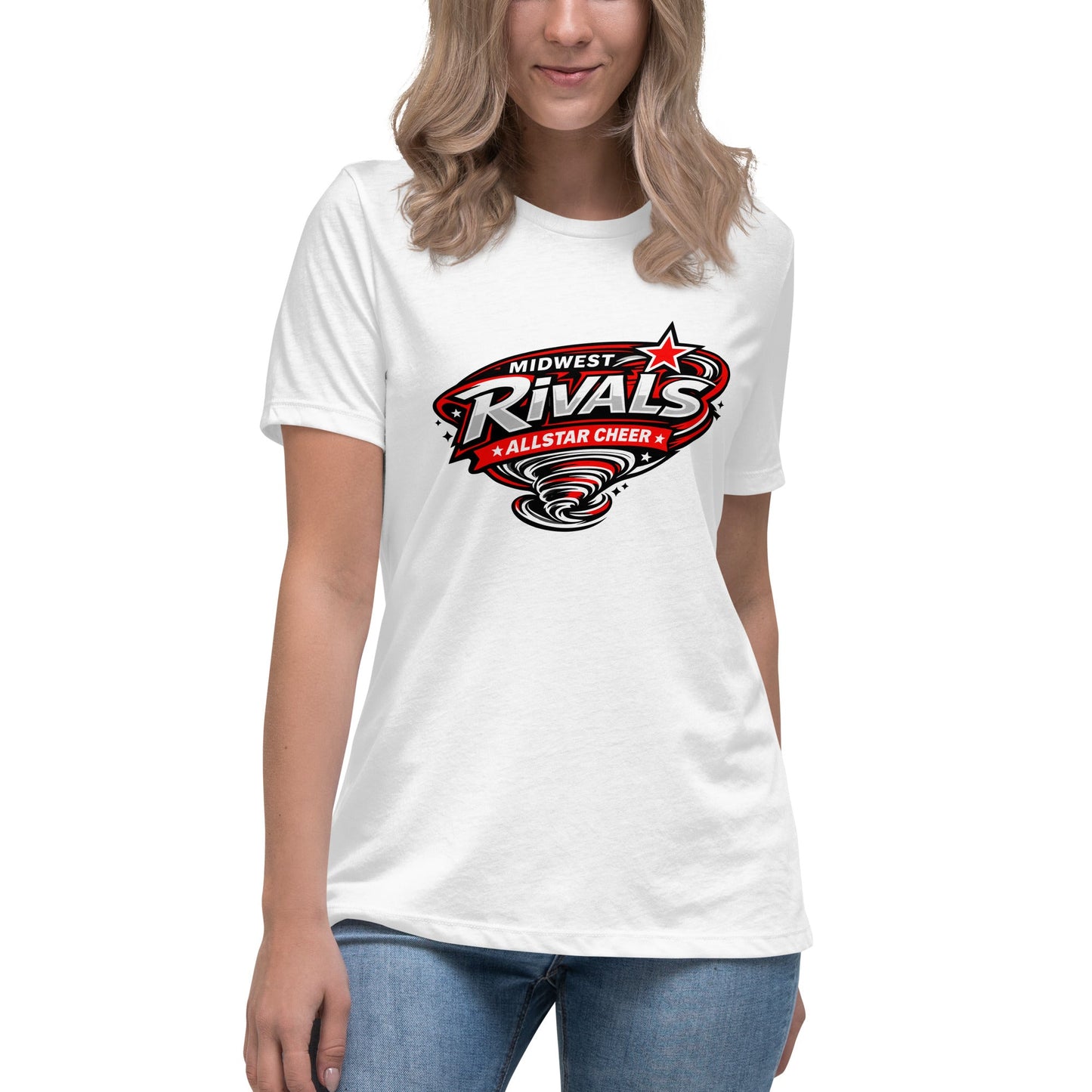 Performance | Women's Relaxed T Shirt | Midwest Rivals Allstar Cheer