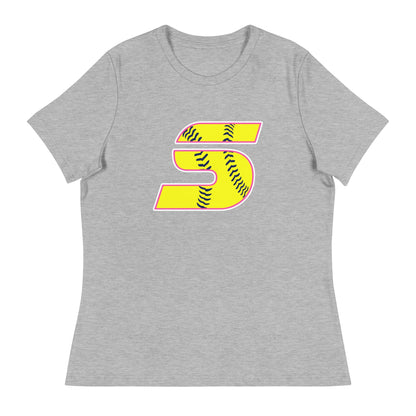 Performance | Women's Relaxed T Shirt | Midwest Swing Softball | Classic Logo