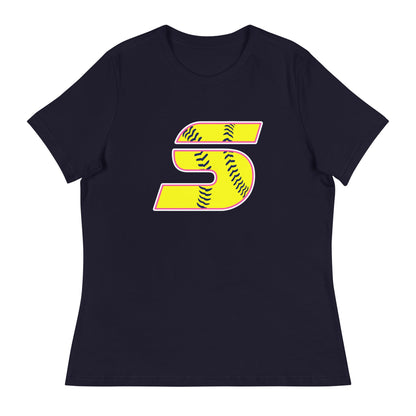 Performance | Women's Relaxed T Shirt | Midwest Swing Softball | Classic Logo