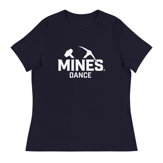 Performance | Women's Relaxed T Shirt | Mines Dance Team | Valor Logo
