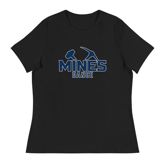 Performance | Women's Relaxed T Shirt | Mines Dance Team | Vanguard Logo