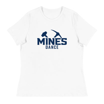 Performance | Women's Relaxed T Shirt | Mines Dance Team | Vanguard Logo