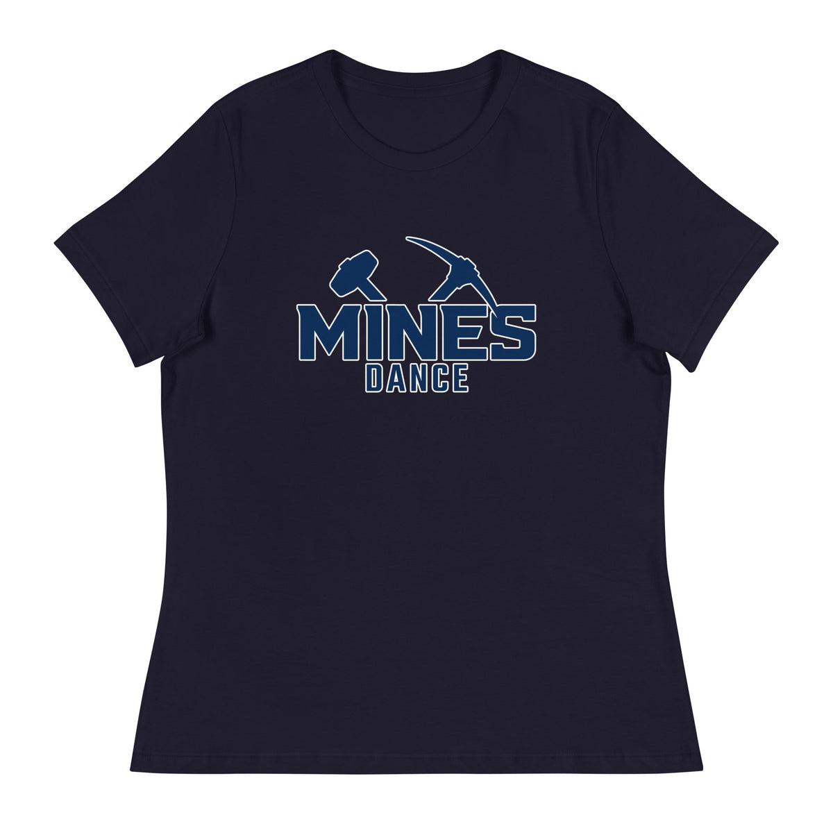 Performance | Women's Relaxed T Shirt | Mines Dance Team | Vanguard Logo