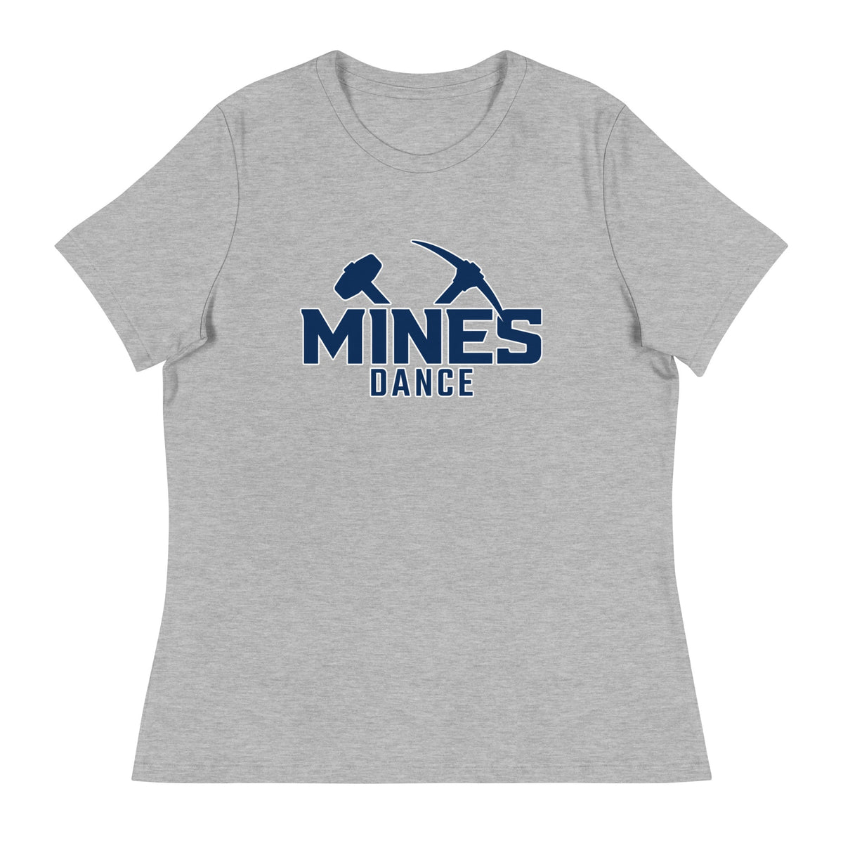 Performance | Women's Relaxed T Shirt | Mines Dance Team | Vanguard Logo