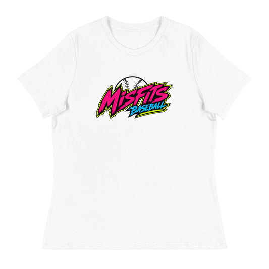 Performance | Women's Relaxed T Shirt | Misfits Baseball | Athletics Logo