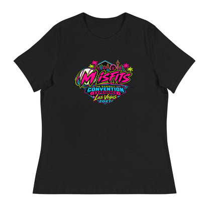 Performance | Women's Relaxed T Shirt | Misfits Baseball | Crest Logo