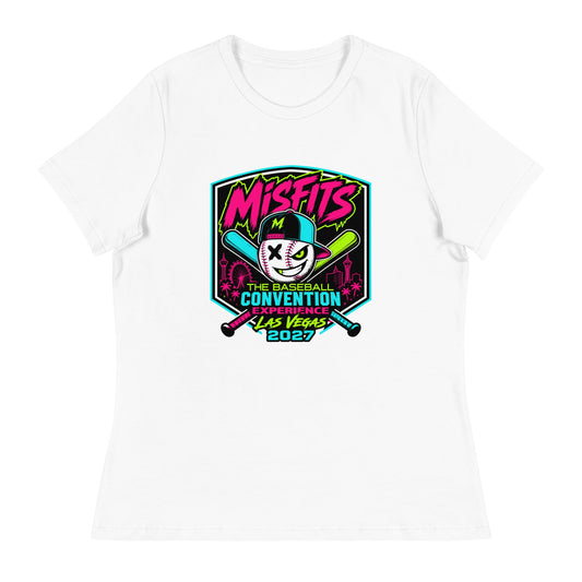 Performance | Women's Relaxed T Shirt | Misfits Baseball | Shield Logo