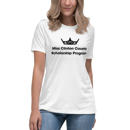 Performance | Women's Relaxed T Shirt | Miss Clinton County Scholarship Program