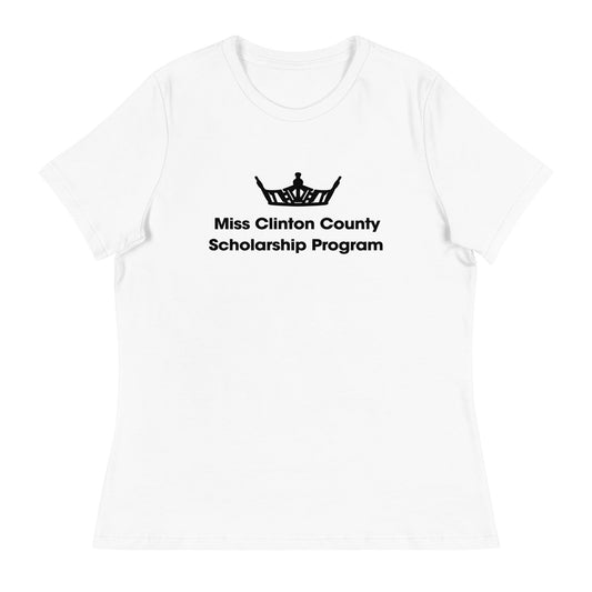 Performance | Women's Relaxed T Shirt | Miss Clinton County Scholarship Program