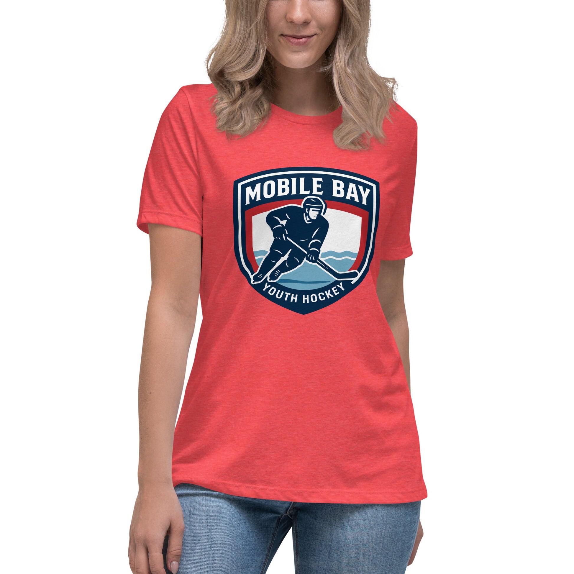 Performance | Women's Relaxed T Shirt | Mobile Bay Youth Hockey