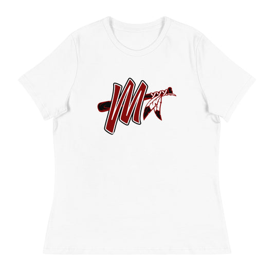 Performance | Women's Relaxed T Shirt | Mohawks Baseball 8u | Crrest Logo