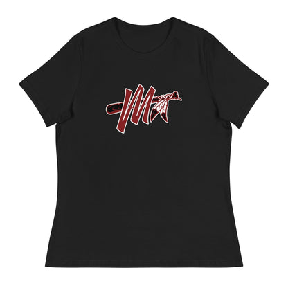 Performance | Women's Relaxed T Shirt | Mohawks | M - Mark Logo