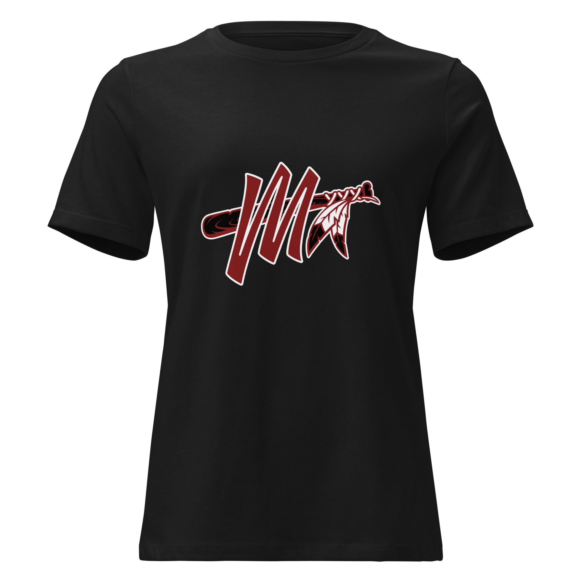 Performance | Women's Relaxed T Shirt | Mohawks | M - Mark Logo